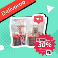 We've got offers live across Deliveroo and UberEats for anyone staying home and keeping warm! 

#offers #eastbourne #Brighton #Deliveroo #UberEats