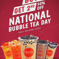 🧋 National Bubble Tea Day is coming! 🧋

Join us this Thursday to celebrate everyone’s favourite drink the right way…

👉 Buy ONE bubble tea
👉 Get the SECOND for HALF PRICE

Whether you're treating yourself or bringing a friend, it’s the perfect excuse to double up on your favourites 💛

📅 One day only – don’t miss out!
📍 See you in store

#BubbleTeaDay #BobaLovers #offer #NationalBubbleTeaDay